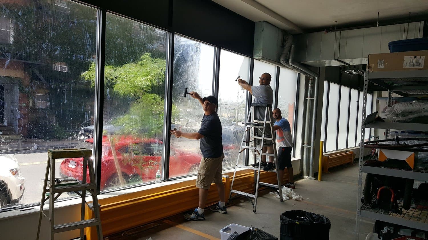 Class in session at Window Tinting School